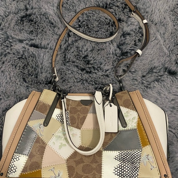 Coach Multicolor Patchwork Shoulder Bag - Picture 6 of 10